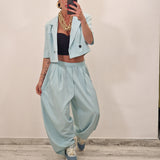 Coordinato MELODY verde tiffany