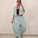 Coordinato MELODY verde tiffany