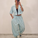 Coordinato MELODY verde tiffany