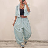 Coordinato MELODY verde tiffany