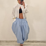Camicia DEBORAH pois bianca