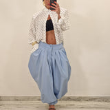 Camicia DEBORAH pois bianca