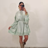 Abito POSITANO verde tiffany