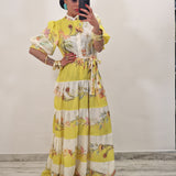Abito INDIA giallo