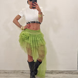 Maglia crop LARA bianca