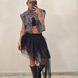Camicia DESTINY grigio fumo