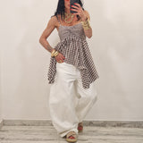 Top TRINA marrone