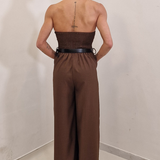 Tuta intera MERYLIN marrone