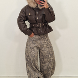 Jeans ONKY leopardato