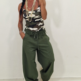 Pantatuta Lara verde militare
