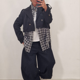 Trench corto Zara nero