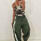 Pantatuta Lara verde militare