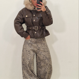 Giubbino Trendy marrone