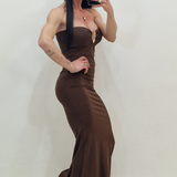 Abito Ylenia marrone