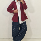 Jeans Pois lavaggio grezzo