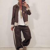 Coordinato Amira marrone