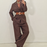 Coordinato Zeus marrone