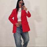 Blazer SHINE rosso