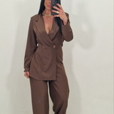 Tuta intera FOUR marrone