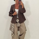 Blazer Noel cacao