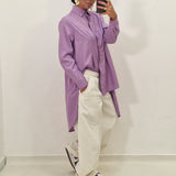 Camicia Lidia viola