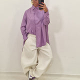 Camicia Lidia viola