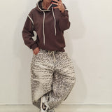 Jeans Maya leopardato