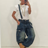 Salopette di jeans Chicago