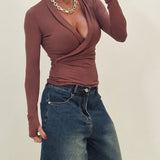 Maglia Evelyn ruggine