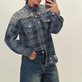 Camicia di jeans Diamond blu