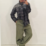 Pantatuta Celine verde militare