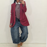 Blazer Anastasia bordeaux