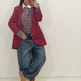 Blazer Anastasia bordeaux
