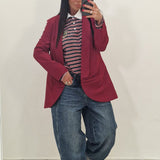 Blazer Anastasia bordeaux