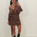 Dress corto Samuela cacao