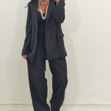 Tailleur Singapore nero