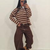 Jeans Monty marrone
