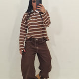 Jeans Monty marrone