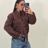 Camicia Sol marrone