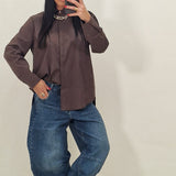 Camicia Lavinia marrone
