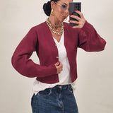 Cardigan Eliana bordeaux