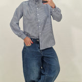Camicia BAMBI righe celeste