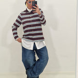 Camicia in maglia Lion a righe