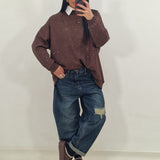 WITHNEY brown sweatshirt