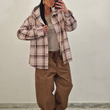 Camicione di jeans MULAN rosa