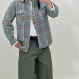Camicia di jeans GARAGE quadri