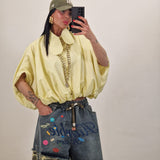 Bermuda di jeans HAVEN giallo