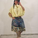 Bermuda di jeans HAVEN giallo