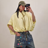 Bermuda di jeans HAVEN giallo