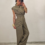 LIVIA grey coordinated/tracksuit